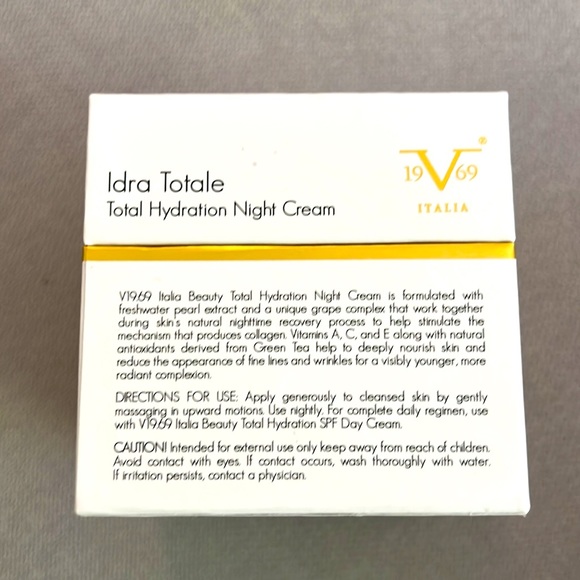 Versace Night Cream 1969 Total Hydration Night Cream 50 ml Italia - Picture 4 of 7